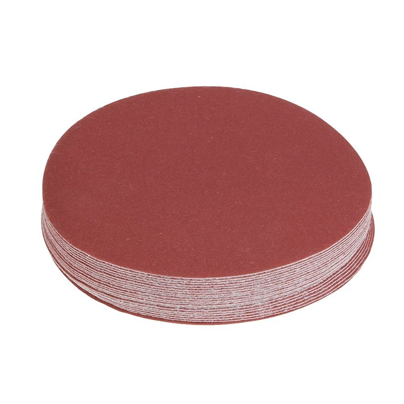 

150Mm 6 Inch Sanding Discs 320 Grit Sandpaper Circular Pads Pack Of 20