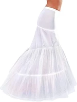 2 hoops petticoat for trumpet mermaid wedding dress underskrit