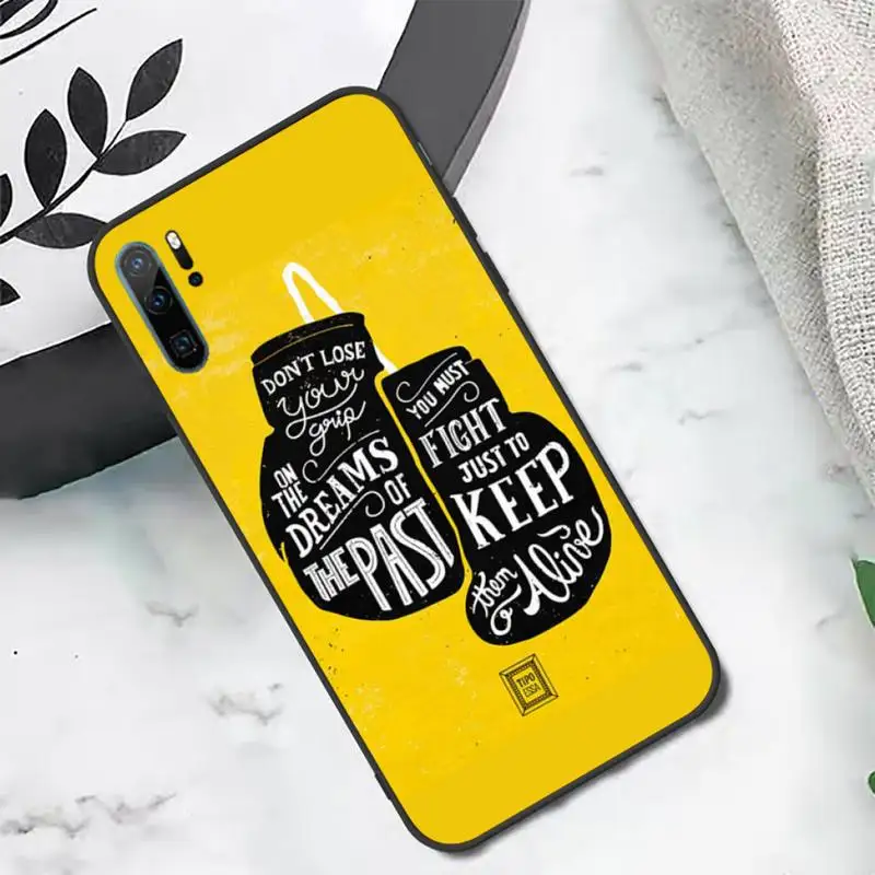 

Boxing Gloves Phone Case For Huawei P20 P30 P40 lite Pro P Smart 2019 Mate 10 20 Lite Pro Nova 5t