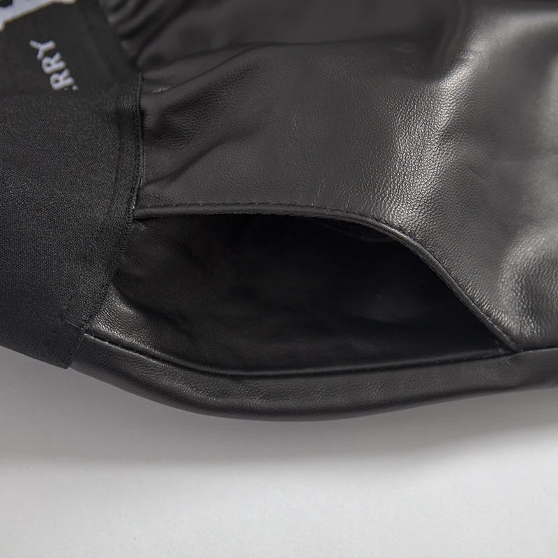 Elastic waist casual shorts women Biker plus size black real leather high female 2019 fashion quality | Женская одежда