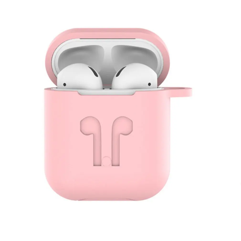 Wireless Silicone Protective Cover 6PCs Set Anti-Lost Rope With Earplugs Sleeve Earphones Case For Apple Airpods |