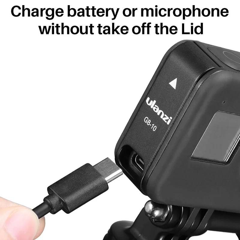Чехол для аккумуляторной батареи Ulanzi с зарядным корпусом типа C GoPro Hero8 S
