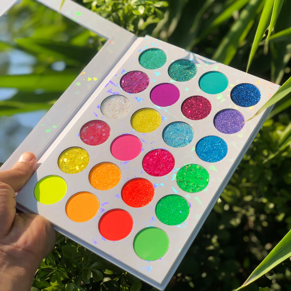

Colorful Pigmented Eyeshadow Pallete Matte Makeup Shimmer Radiant Glitter Professional Eye Shadow Palette Powder Cosmetic Kit