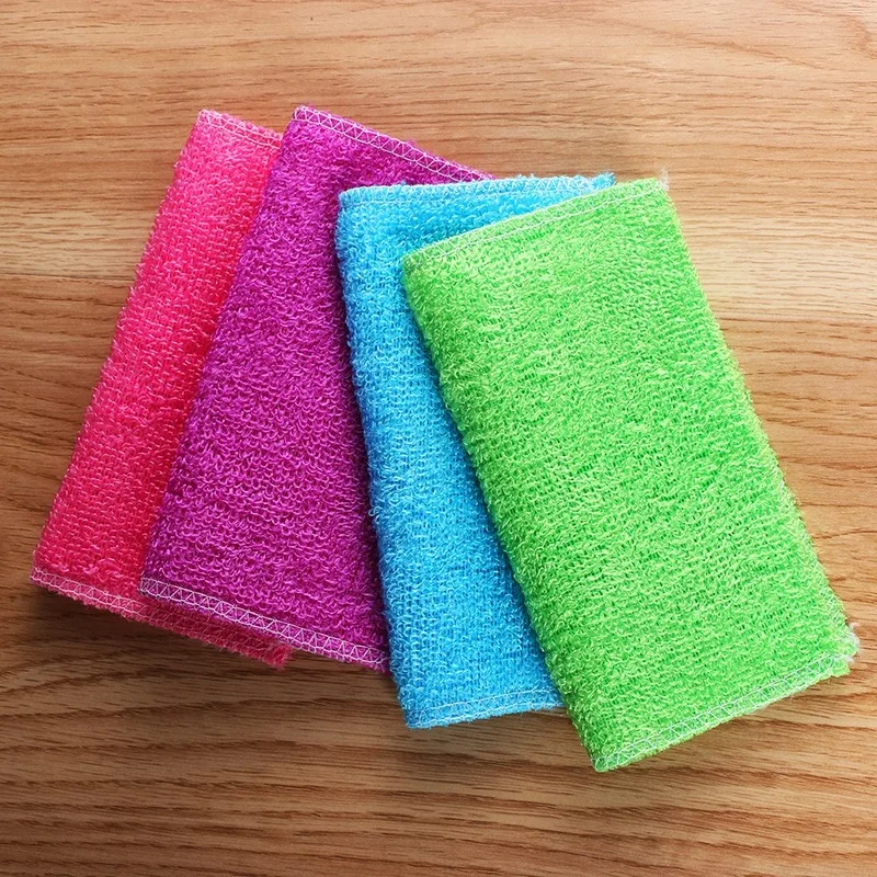 

Pack High Efficient Anti-grease Dish Cloth Bamboo Fiber Washing Towel Magic Kitchen Scouring Pad Cleaning Wiping Rags