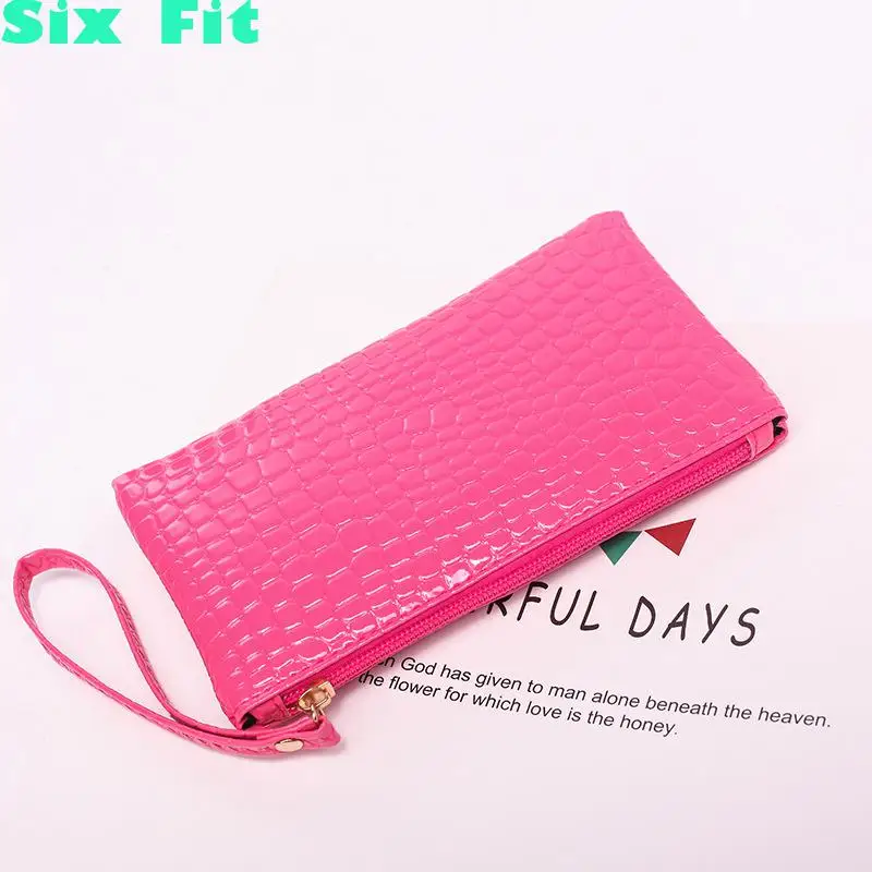 Классические длинные стильные кошельки роскошные дешевые для девушек и