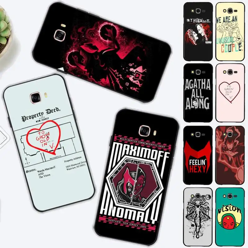 

Popular TV Series WandaVision Phone Case for Samsung J 2 3 4 5 6 7 8 prime plus 2018 2017 2016 core