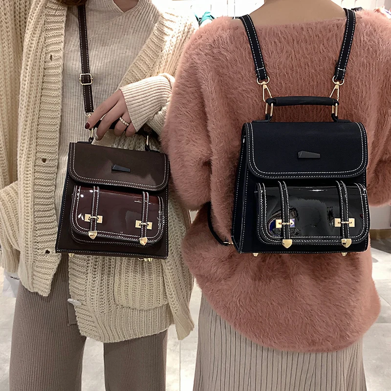 

Japanese Style Women's Casual Backpack Fashion INS Korean Back Pack Bags For Girls Female Shoulder Bag