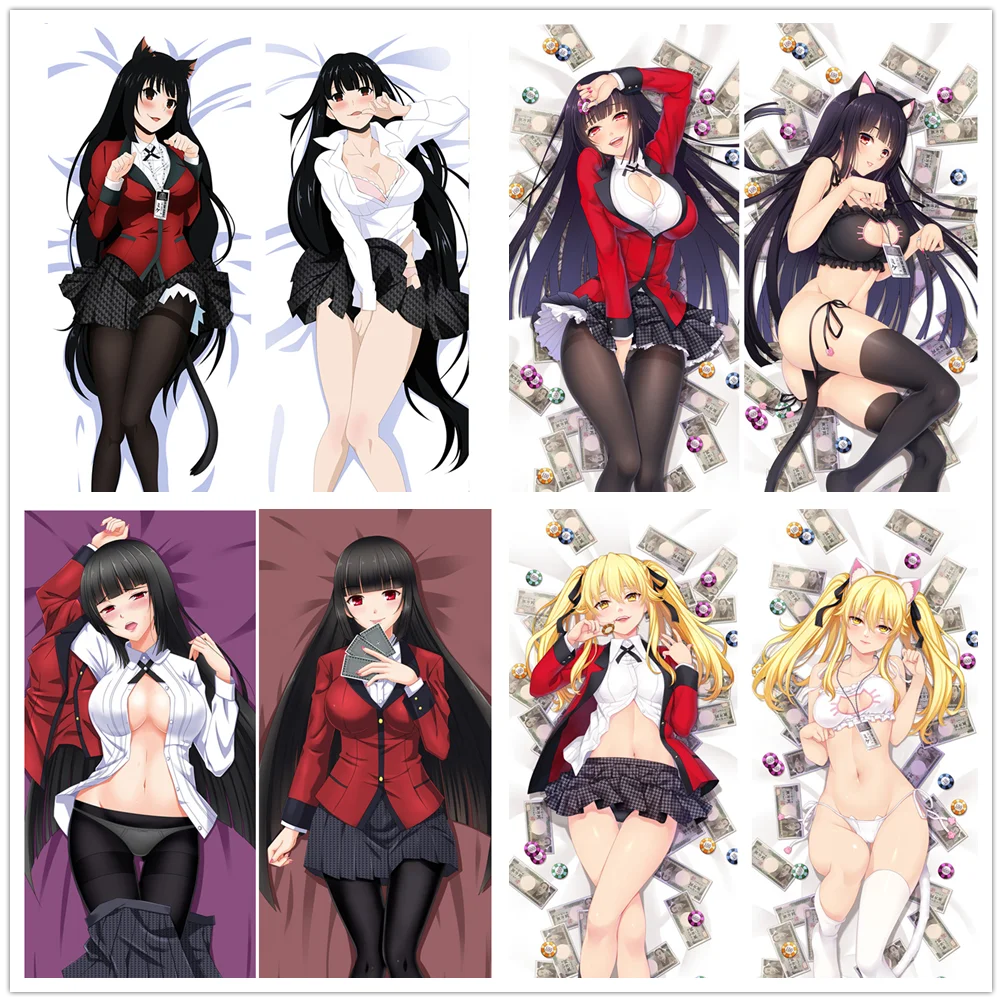 

Kakegurui Yumeko Jabami Dakimakura Body Pillowcase Cushion Case Cover