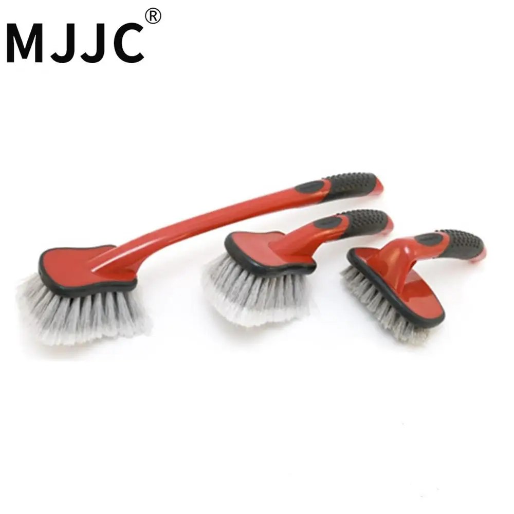 MJJC Набор щеток для шин, колес и крыла - Цвет: BRUSH025X3KIT