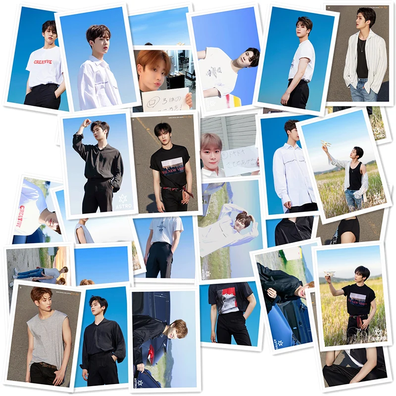 Kpop ASTRO Специальный мини-альбом &ltRise Up&gt Polaroid Photo Lomo Card K-POP подарки для фанатов