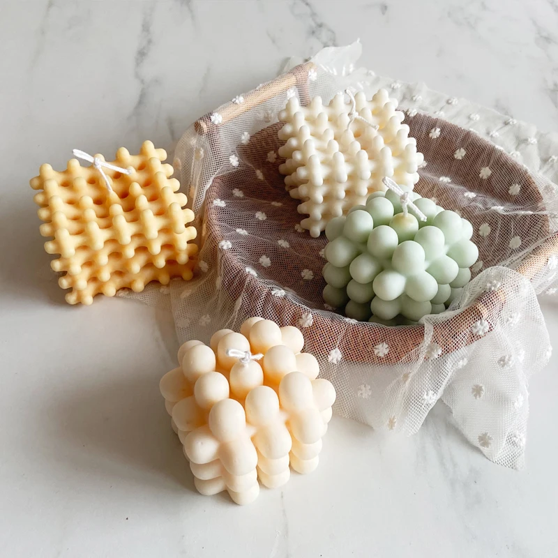 

Куб магический шар силиконовые Ароматизированная свеча ручной работы пресс-формы "сделай сам" 3D арт квадратной формы для ароматерапии, прес...