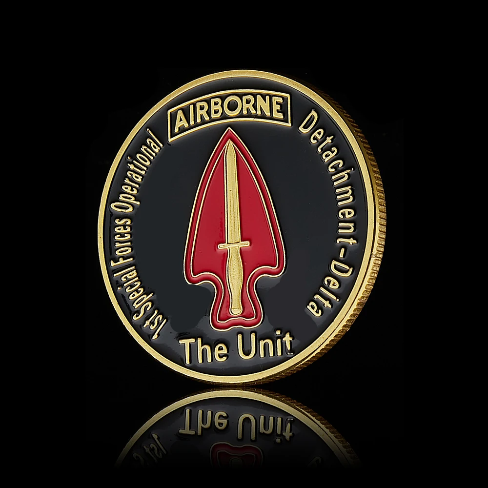 The Unit 1-я спецназ Операционная Армия Соединенных Штатов Америки золотые монеты