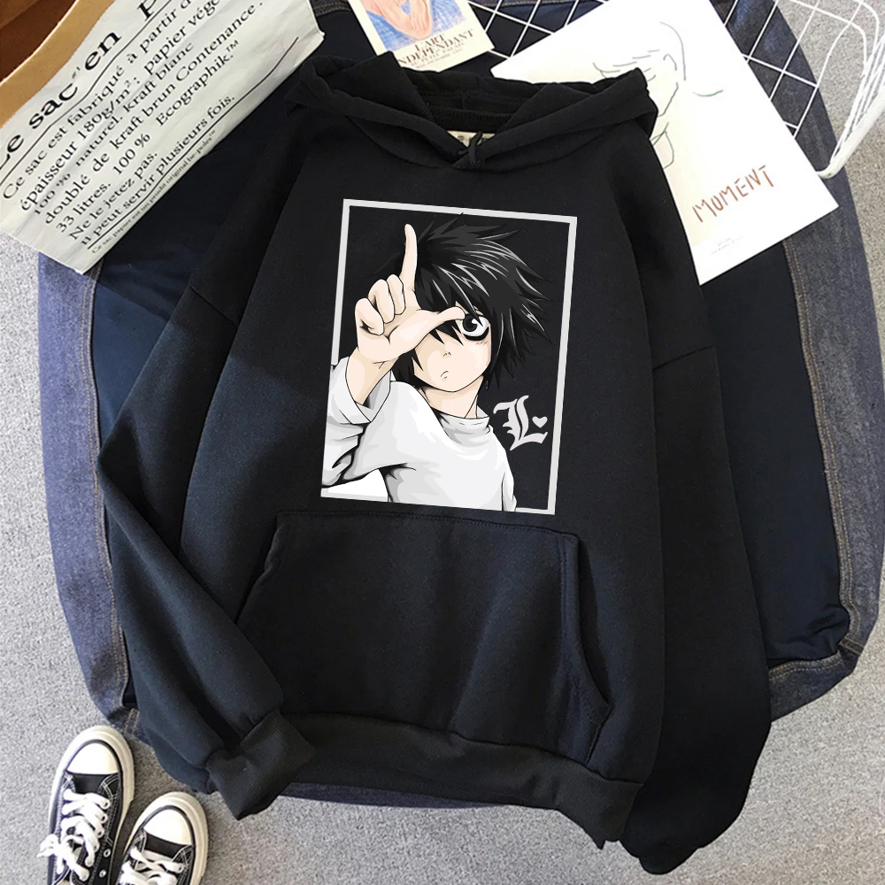 

Японская Толстовка аниме Death Note, креативный пуловер