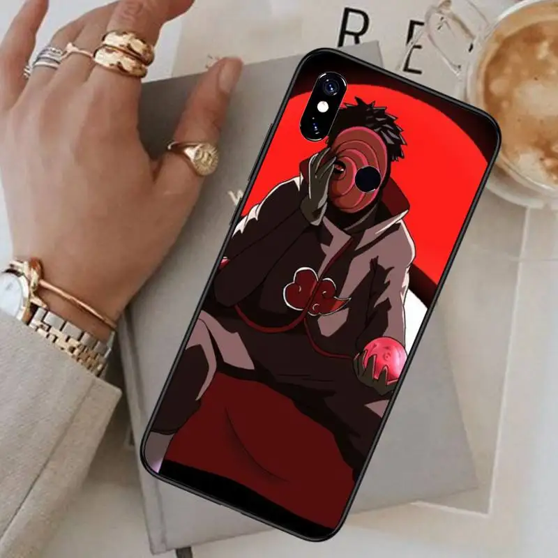 

Anime Naruto Uchiha Obito Phone Case For Xiaomi Redmi note 7 8 9 pro 8T 9S Mi Note 10 Lite pro
