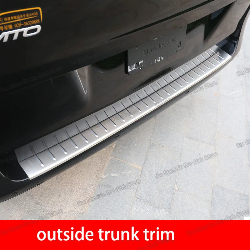 Lsrtw2017 багажник автомобиля защиты планки для Мерседес Бенц Вито v220 2015 2016 2017 2018 2019
