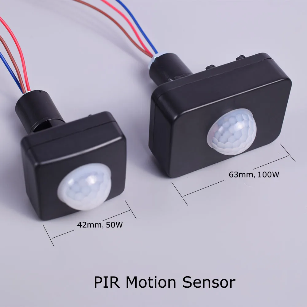 Флуоресцентный датчик движения наружный переключатель инфракрасный