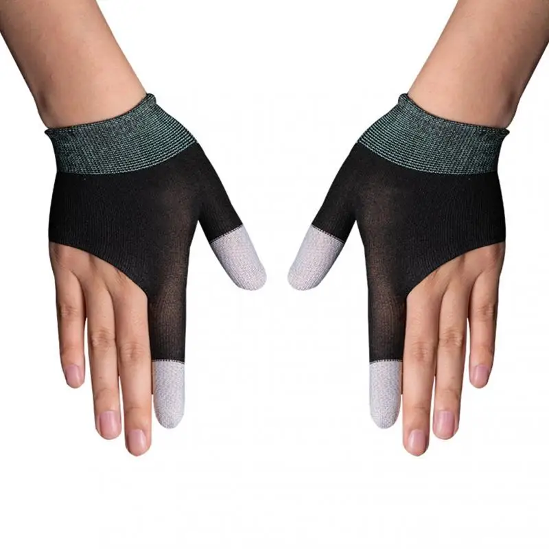 

Finger Cover Game Controller Artifact For PUBG Sweat Proof Non-Scratch Sensitive Touch Screen Gaming Finger Thumb Sleeve Gloves