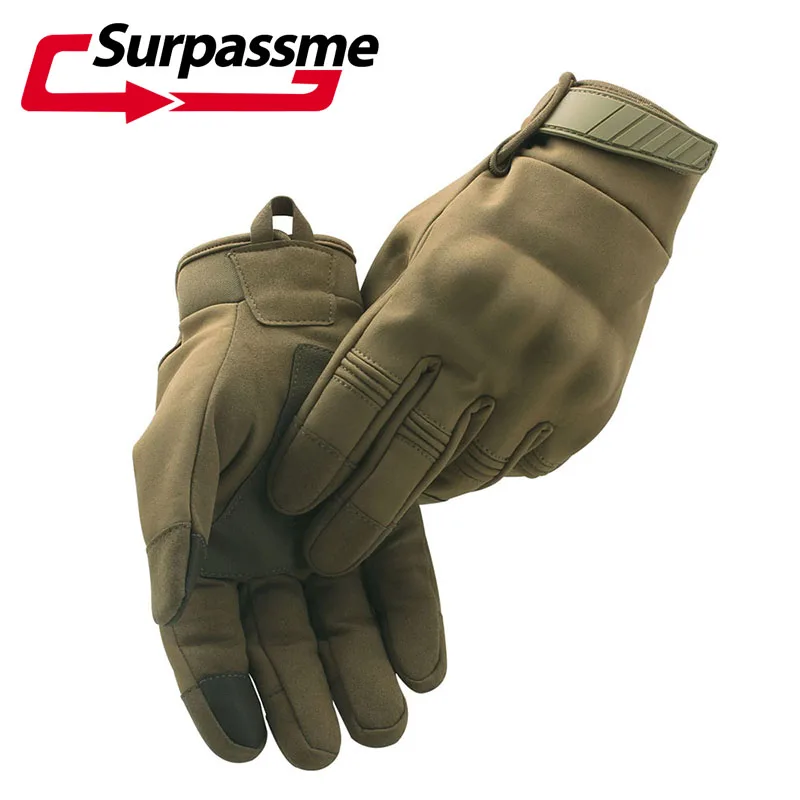 Сенсорный экран кожаные водонепроницаемые мотоциклетные перчатки мужские