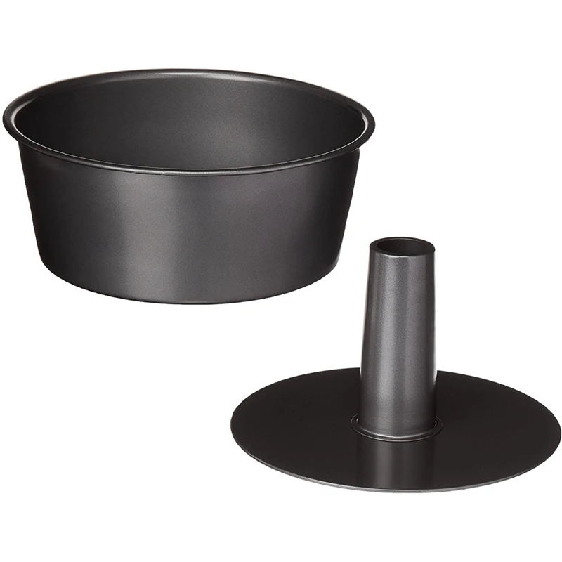 

Non-Stick Angel Food Cake Pan, Cake Baking Pan Non-Stick Easy Release Round Cake Pan for Home Kitchen and Catering