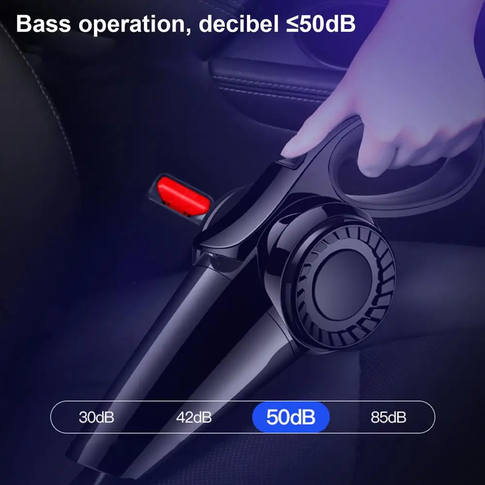 Многофункциональный автомобильный пылесос двойного назначения 120 Вт 4500 ПА с