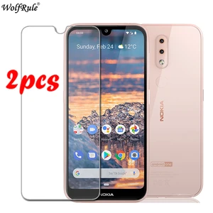 2pcs for nokia 4 2 glass for nokia 4 2 tempered glass flim 9h hd hardness screen protector protective glass for nokia 4 2 5 71 free global shipping