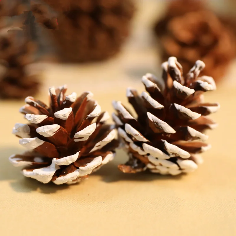 2 шт./упак. Рождественская елка украшения изготовленные из натурального кедровые