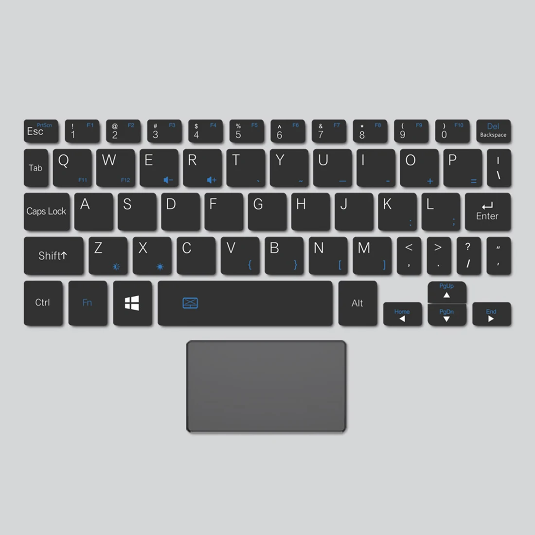 Портативный мини-ультрабук GPD P2 MAX 8 9 дюйма Windows 10 портативный ноутбук с вилкой