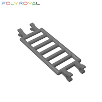 building blocks technicalal parts 7x3 ladder with double side clamps 10 pcs moc compatible with brands toys for children 30095