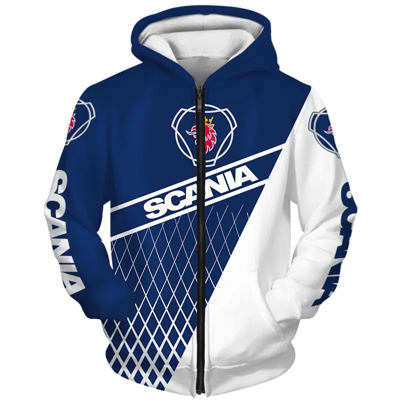 

Autumn men's sweatshirt trendy fashion brand hoodie 3D printing Harajuku sweatshirt loose casual hoodie zipper jacket