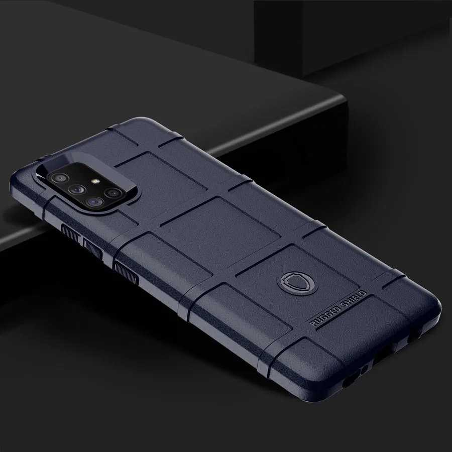 For Samsung A71 A51 5G Case Rugged Armor Shockproof Back Cover Galaxy A91 A81 A41 A31 A21 A11 A01 M31 M21 M30S | Мобильные телефоны