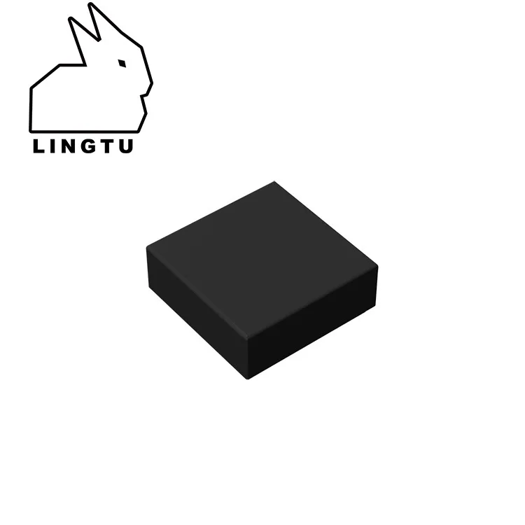 LINGTU строительный блок для бренда Fro Lego 3070 1x1 плитка Развивающие детские