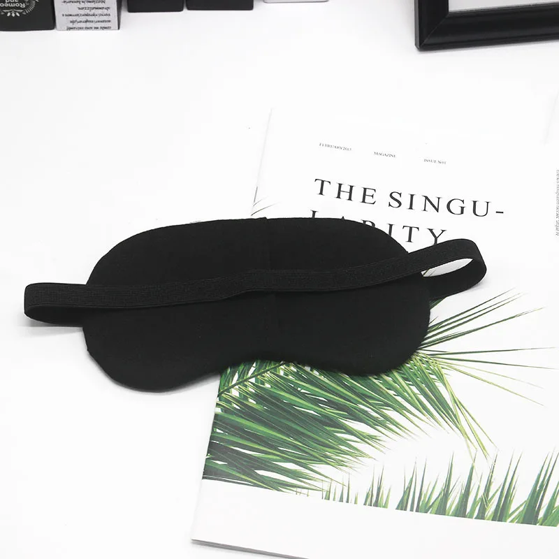 Хлопковая льняная маска для сна мягкий чехол глаз путешествий повязка на