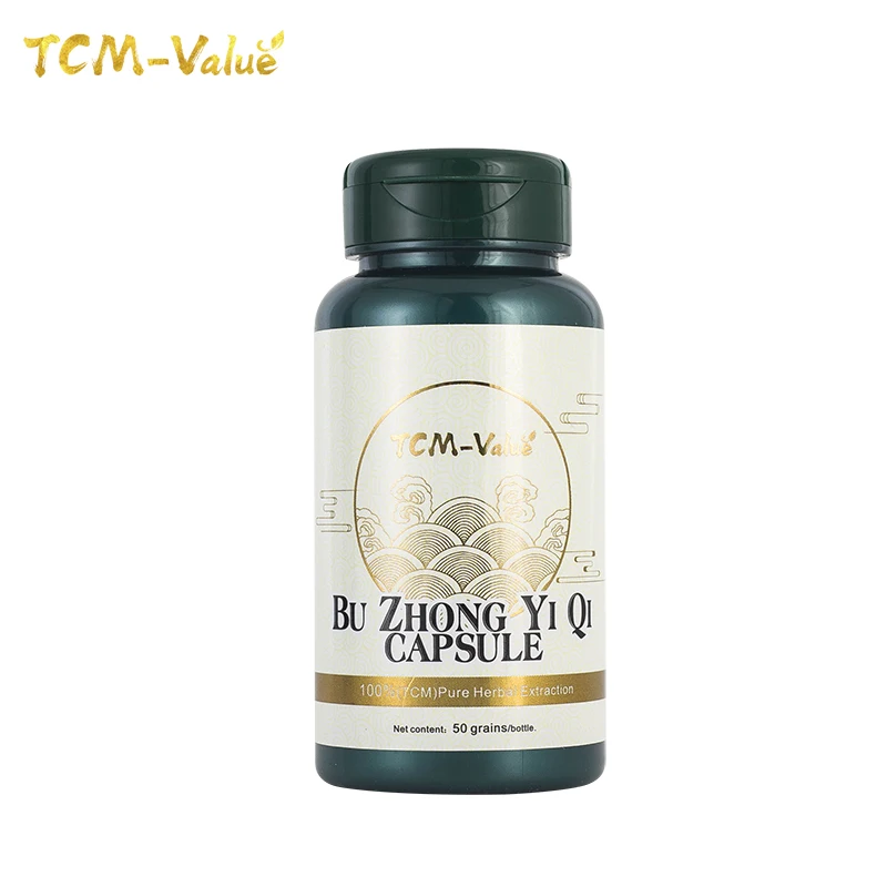 

TCM-Value Bu Zhong Yi Qi Capsule, Suitable for people who often stay up late, hair loss, male and female infertility,50 capsules