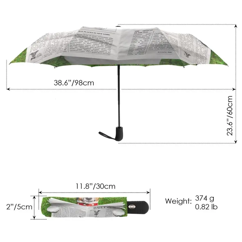Зонт-автомат для чтения собак и газет три складных зонта своими руками зонты