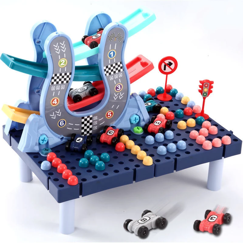 

DIY Electric Drill Screw Toys For Children Nut Disassembly Assembly Tools Sets Creative 3D Puzzle Educational Toys Kids Gifts