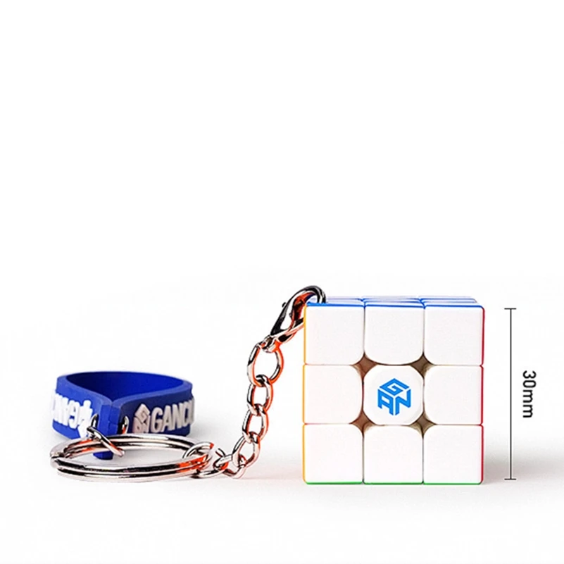 GAN330 брелок-кубик GAN328 mini 3x3x3 волшебный куб GAN мозаичный Подарочная коробка Speed cube 3x3
