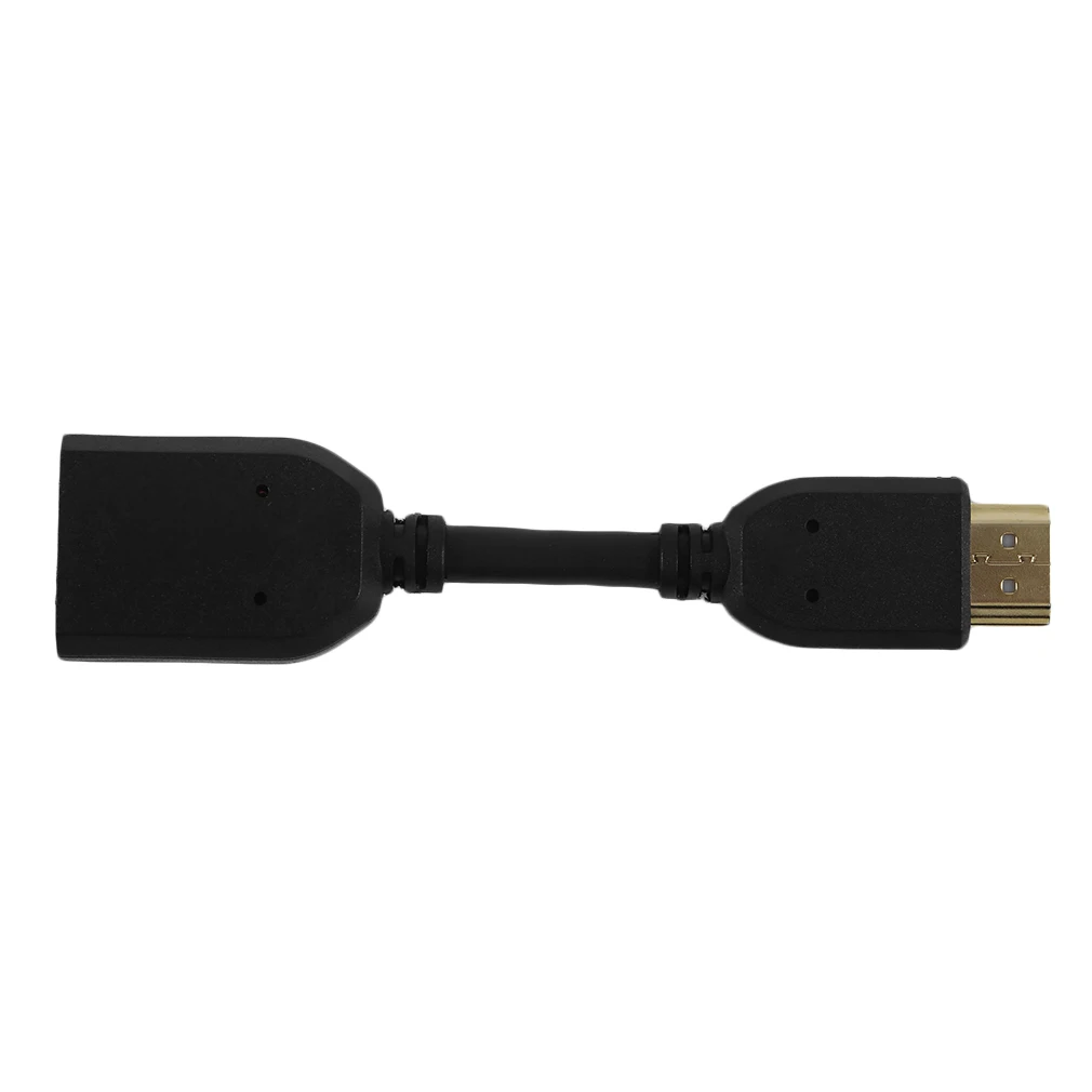 360 градусов регулируемый вращающийся HDMI адаптер Папа-мама конвертер аудио плеер