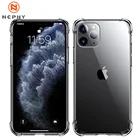 Роскошный Ударопрочный силиконовый прозрачный мягкий чехол для iPhone 12 11 Pro X XR XS Макс 5 6 Plus SE 5S, 6 S, 7, 8 plus, 11Pro мобильный телефон в виде ракушки