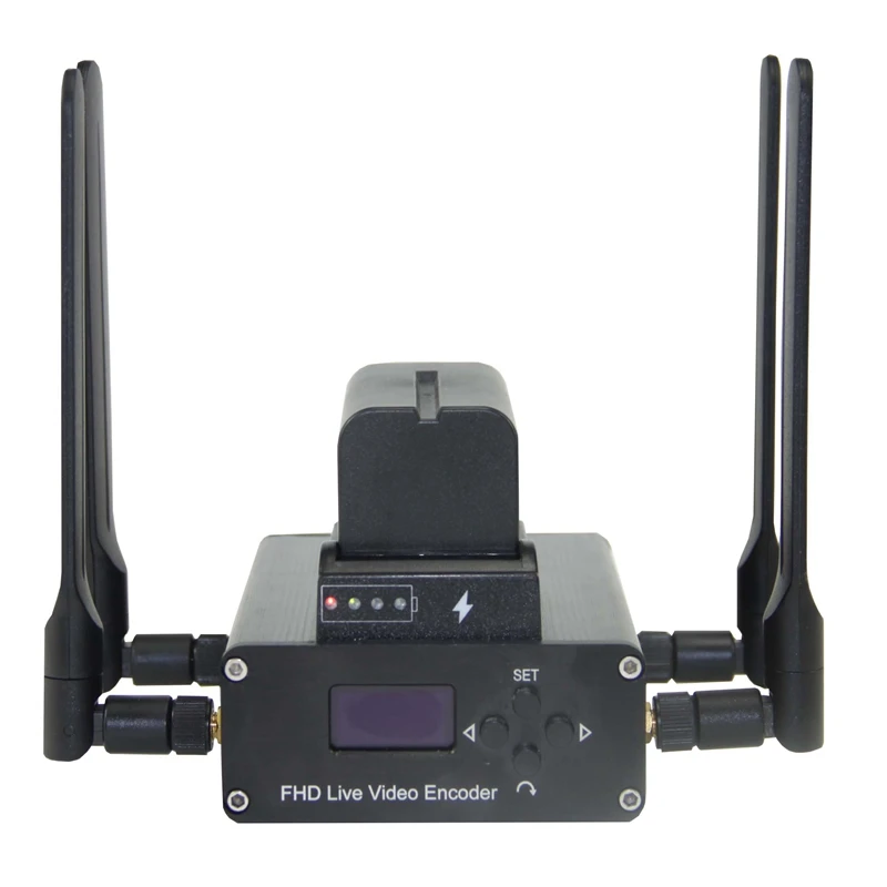 

Кодировщик Unisheen H.265 H.264 2,4G 5,8G wifi Трансмиссия obs vmix youtube facebook кодировщик ip rtmp прямая трансляция