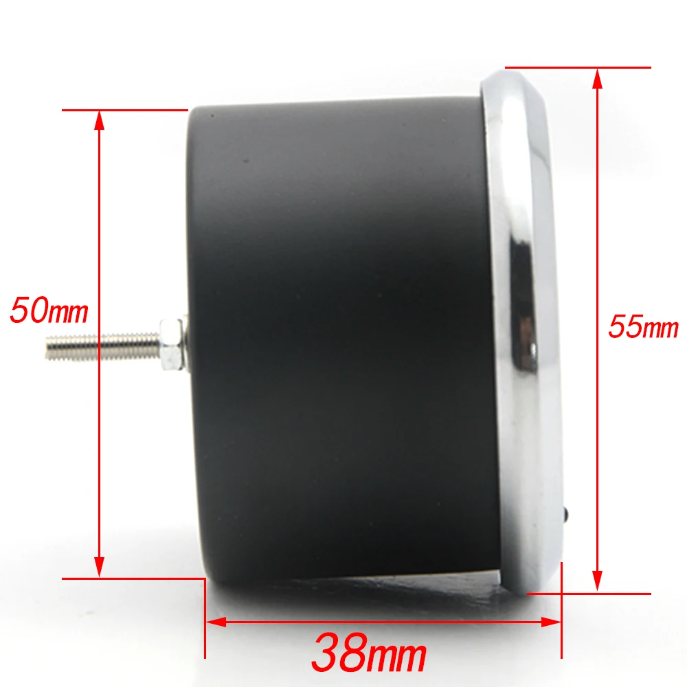 Тахометр 52 мм с ЖК дисплеем 7 цветов измеритель оборотов в минуту подходит для 4 6 8