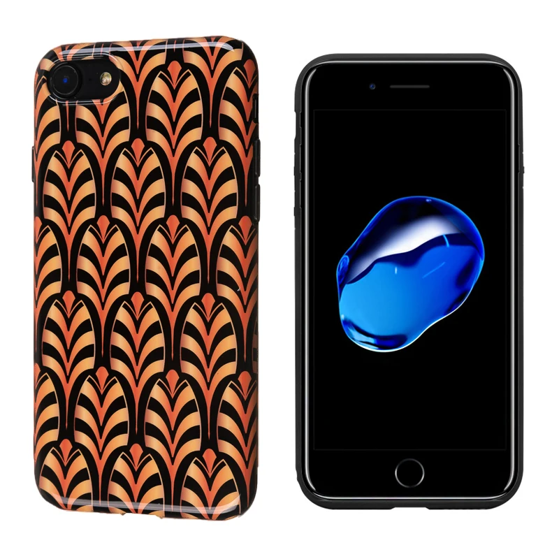 Роскошный Золотой Мягкий силиконовый чехол для iPhone XR X 8 7 Plus 6S блестящий золотой