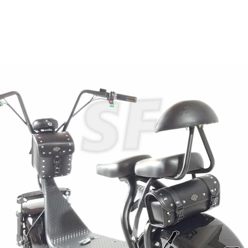 

Free Shipping Quick Release Retro Bag Front Front Side Bag Rear Rear Bag For Citycoco Electric Scooter