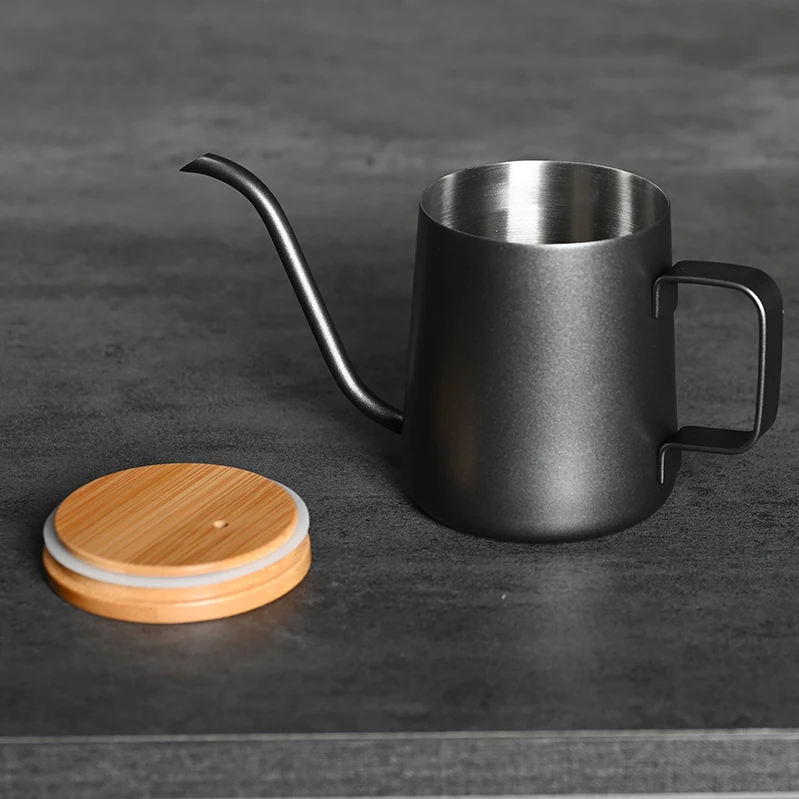 

Outdoor Stainless Steel Coffee Drip Pot Portable Mocha Coffee Maker Milk Brewing Goose Neck Cafetera Expreso Coffeeware BY50KF