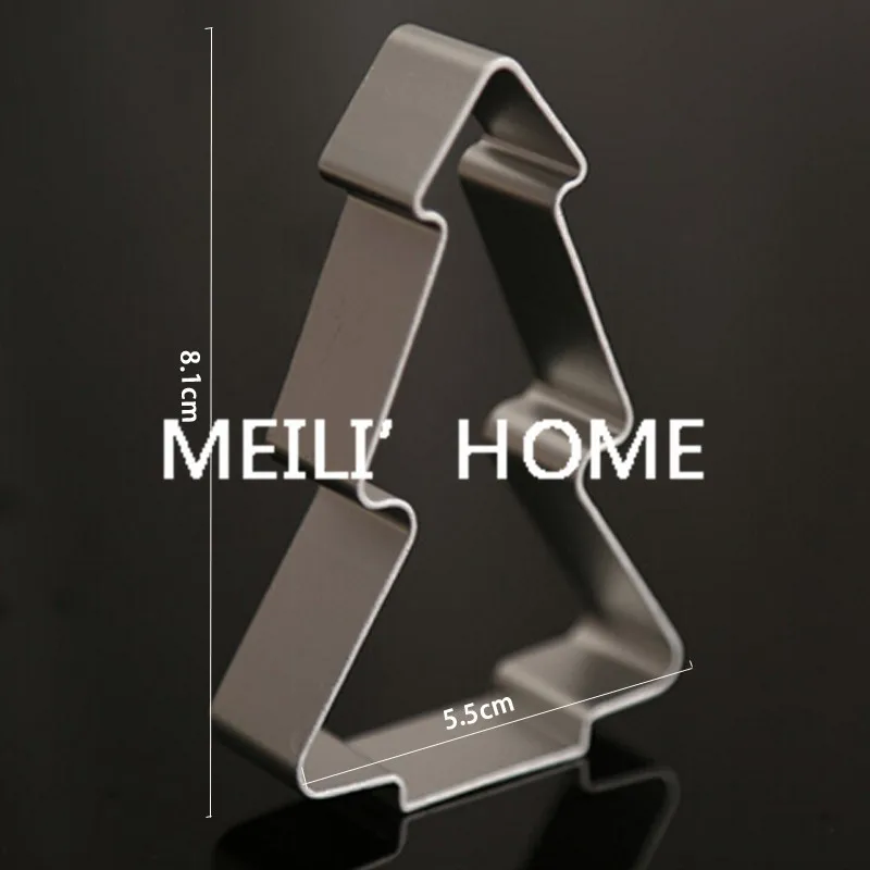 Алюминиевая форма в форме рождественской елки инструменты для работы печенья