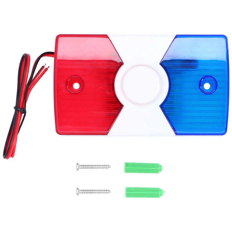 Звукосветильник Светодиодная Сигнализация двухцветная лампа-вспышка с частотой