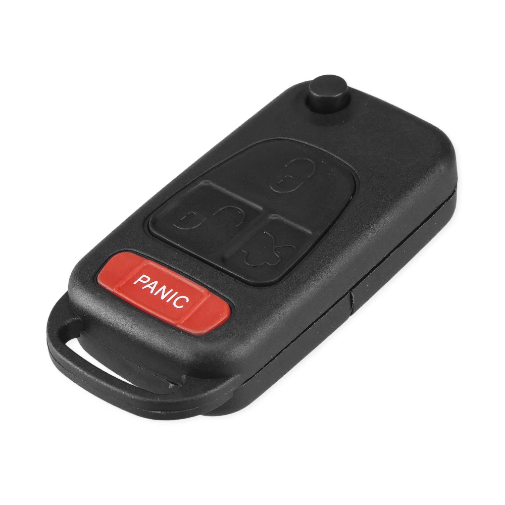 KEYYOU 1/2/3/4 BT Key Shell Flip Folding Remote Car Keys Case Fob for Mercedes Benz SLK E113 A C E S W168 W124 W202 W203 | Автомобили и