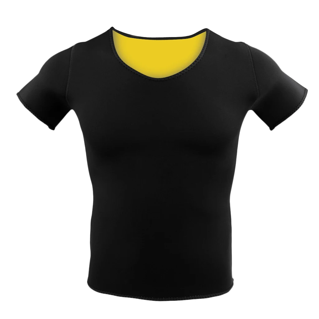 Неопреновая рубашка для сжигания жира и пота Рашгард сауна костюм топ потери