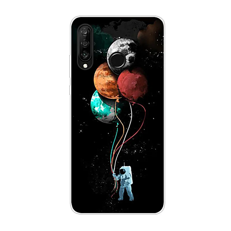 Для huawei P30 Lite чехол силиконовый мягкий ТПУ задняя крышка для Funda huawei P30 Lite чехол 6,15 ''P30Lite P 30 Lite крышка Мода - Цвет: 1012 1