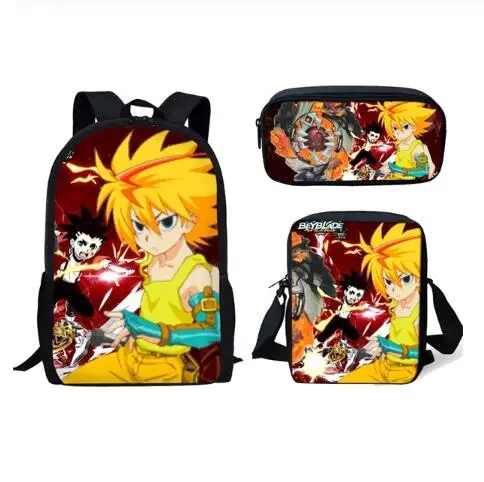 Модные школьные сумки аниме Beyblade Burst Evolution рюкзаки для подростков девочек