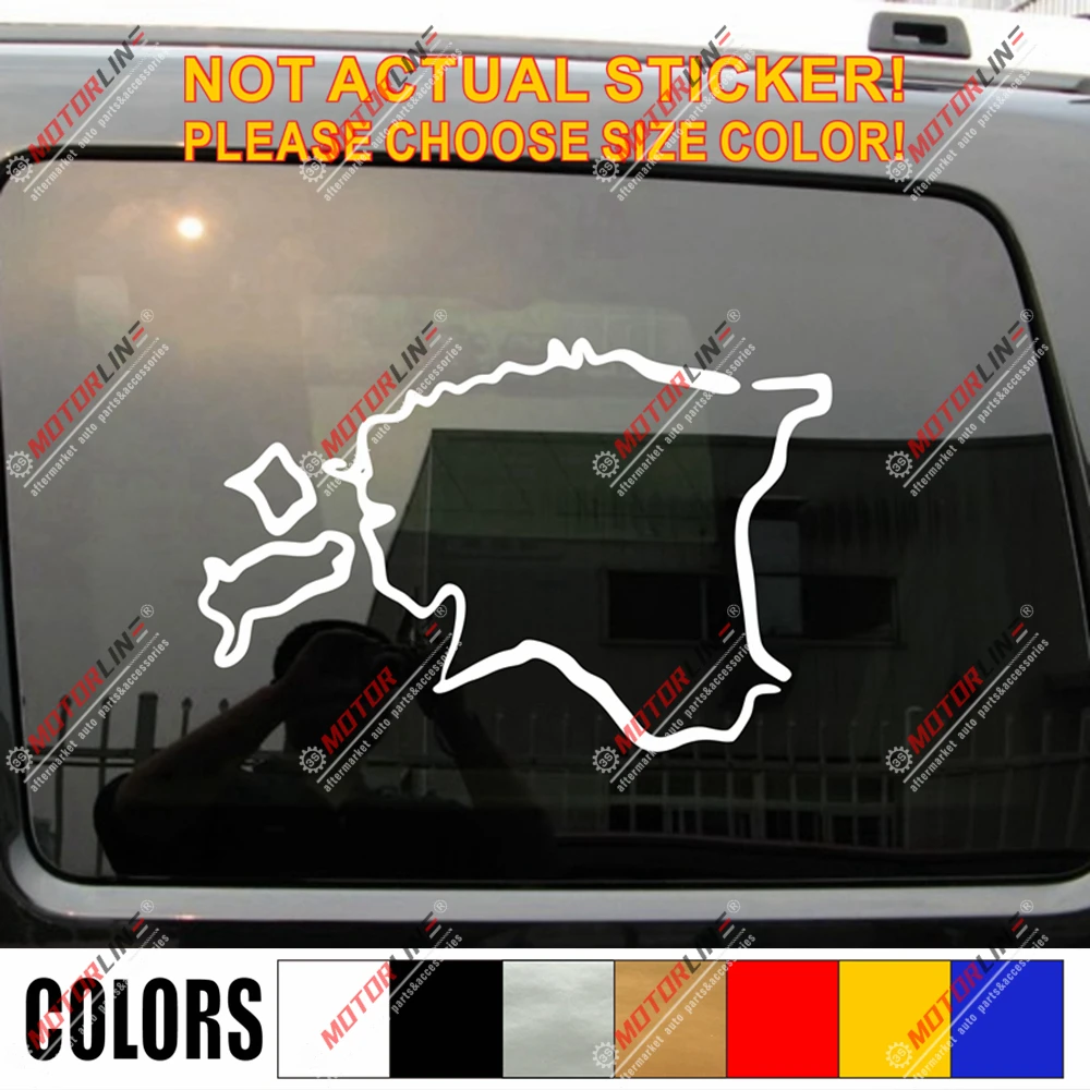 Наклейка в виде карты Эстонии наклейка для автомобиля Виниловая bkgrd | Автомобили